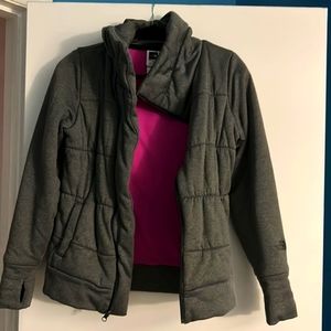 The north face gray women’s winter jacket size small